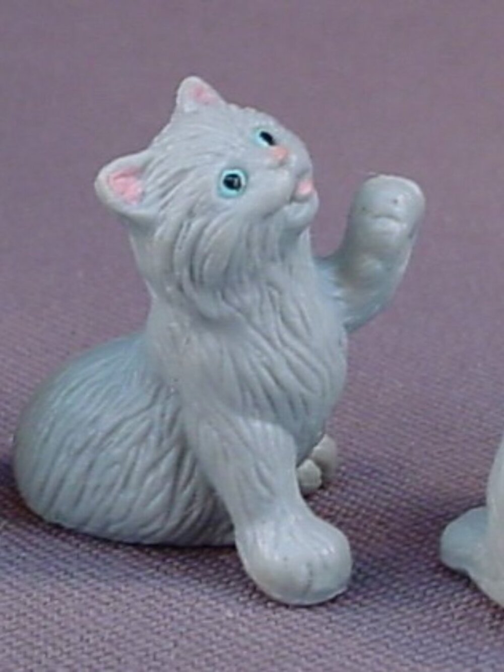Kitty In My Pocket #54 Jenny Gray Persian Cat Family, Mother And 3 Kittens - Picture 2 of 9
